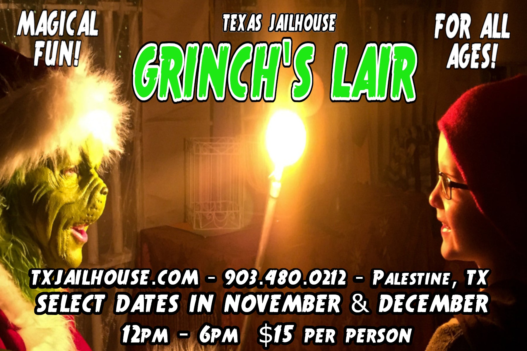Grinch's Lair Palestine Texas 